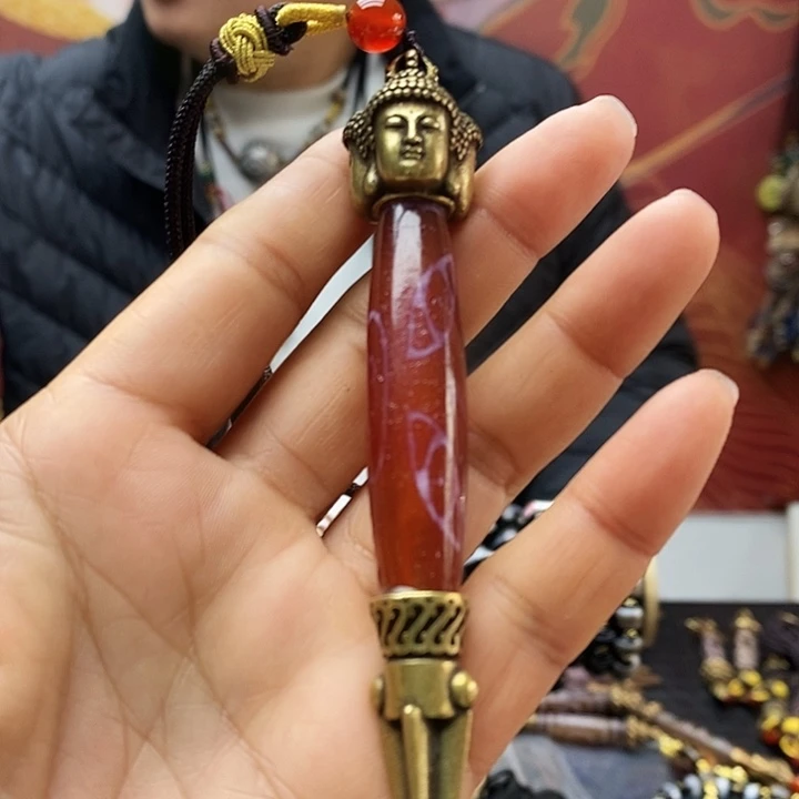 玛瑙/玉髓合金颈饰