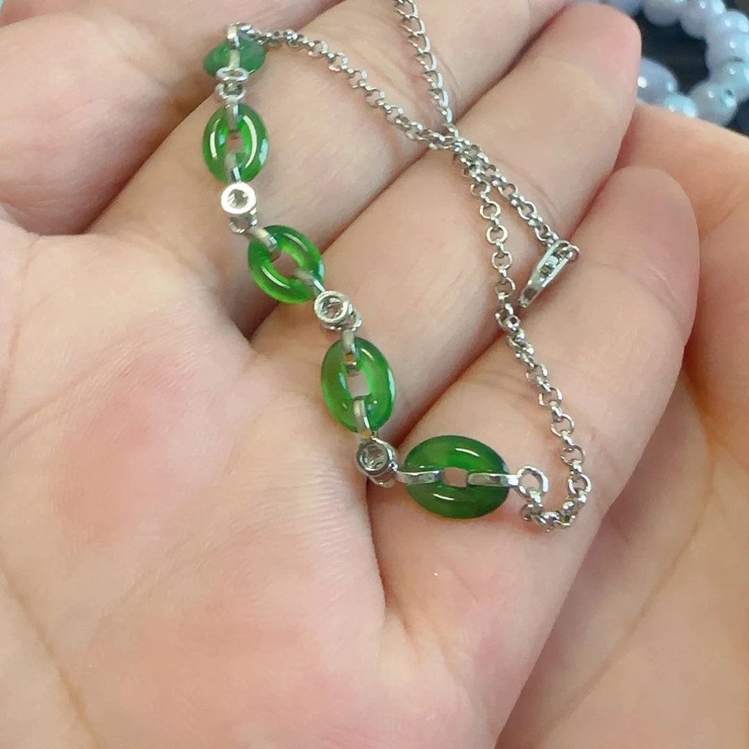 翡翠未镶嵌手镯翡翠1000