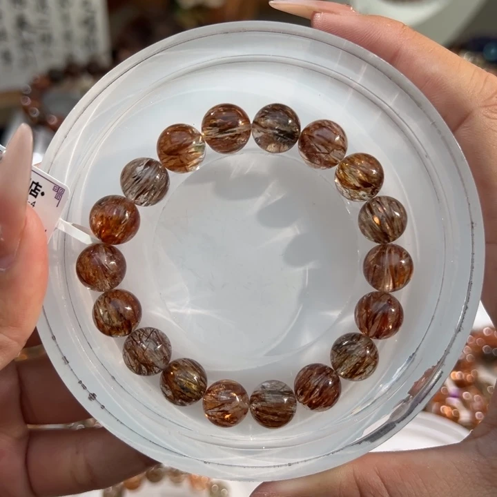 水晶手链未镶嵌黑金超七10