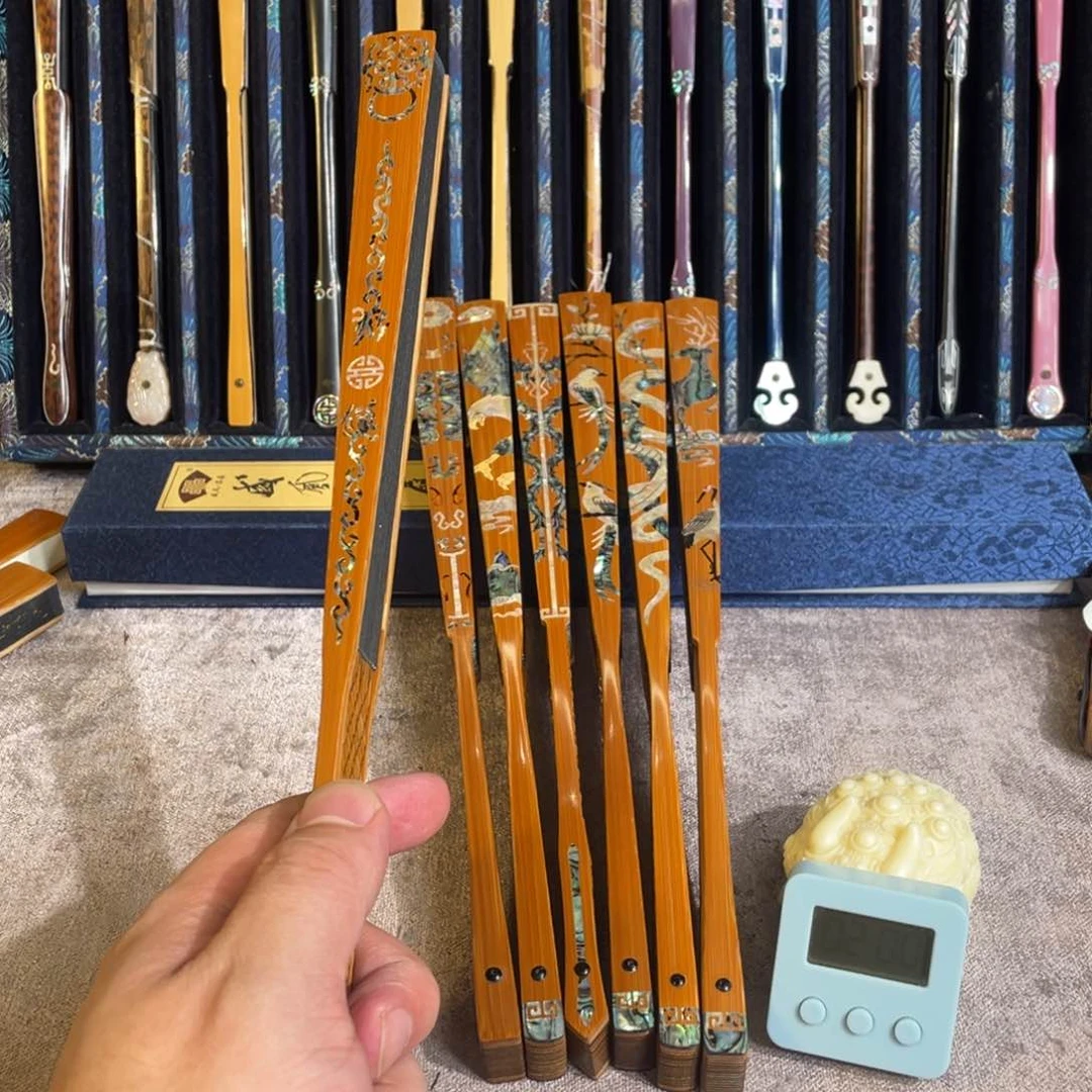 扇子用****3手工制作工艺精湛