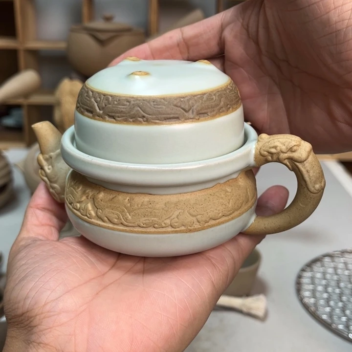 壶老段烧茶器茶具！