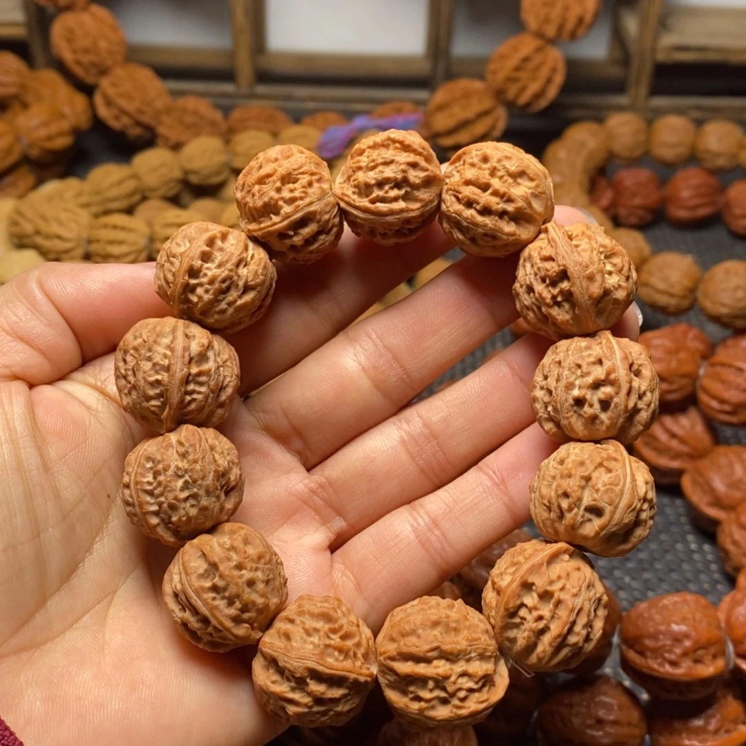 文玩核桃手串京八棱手串