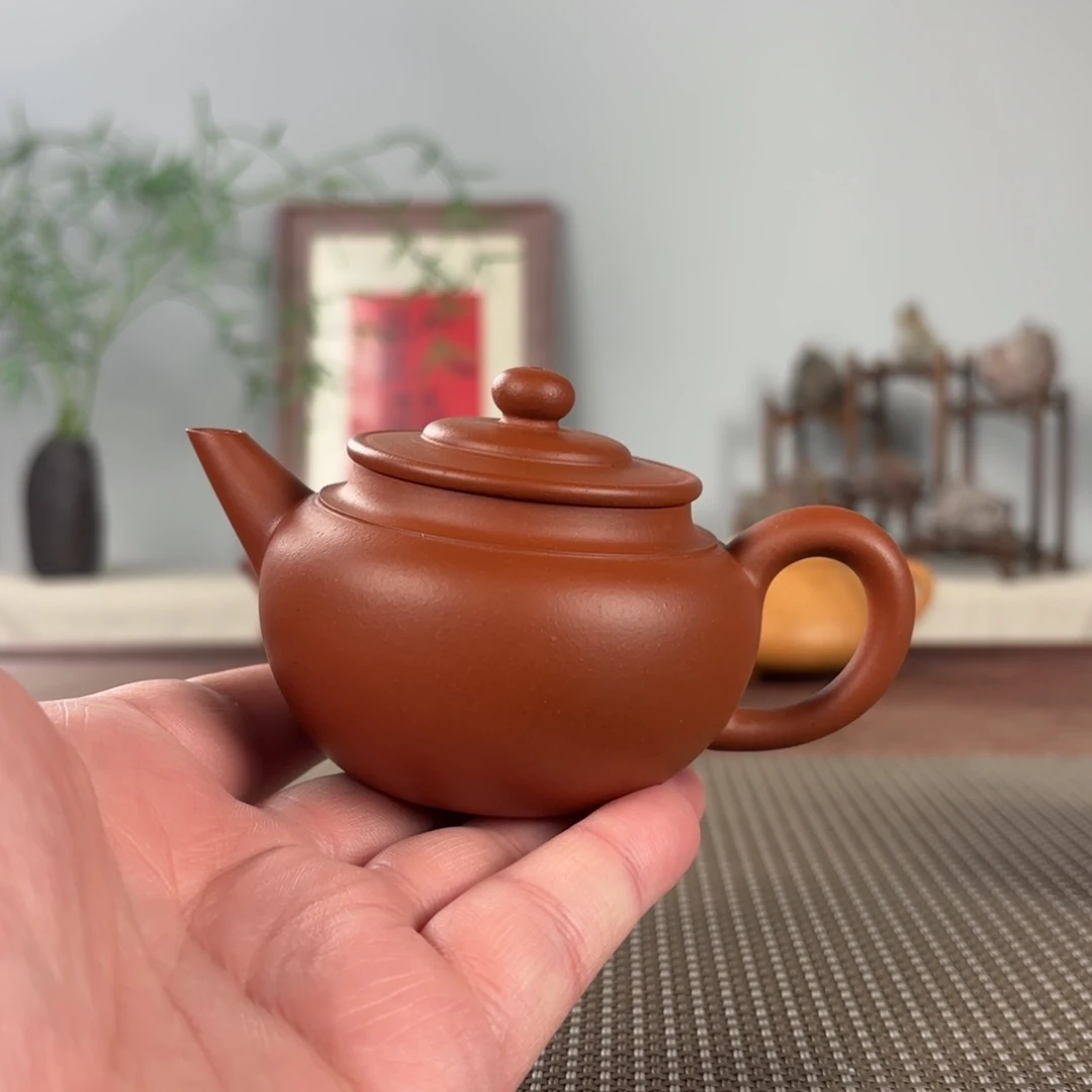 老***童茶壶紫砂微瑕黄龙山原矿紫砂壶