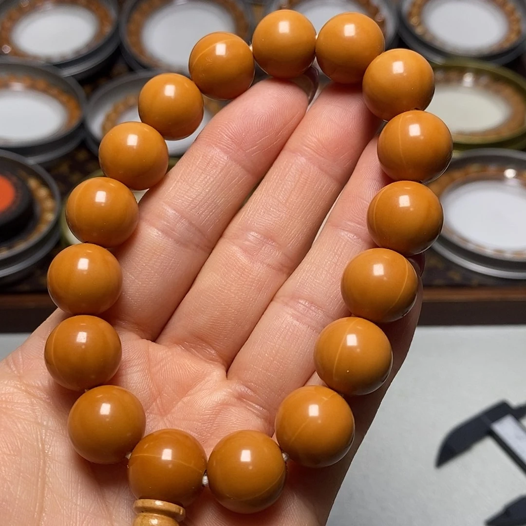 猴头核桃手串319号14左右光珠手持全品