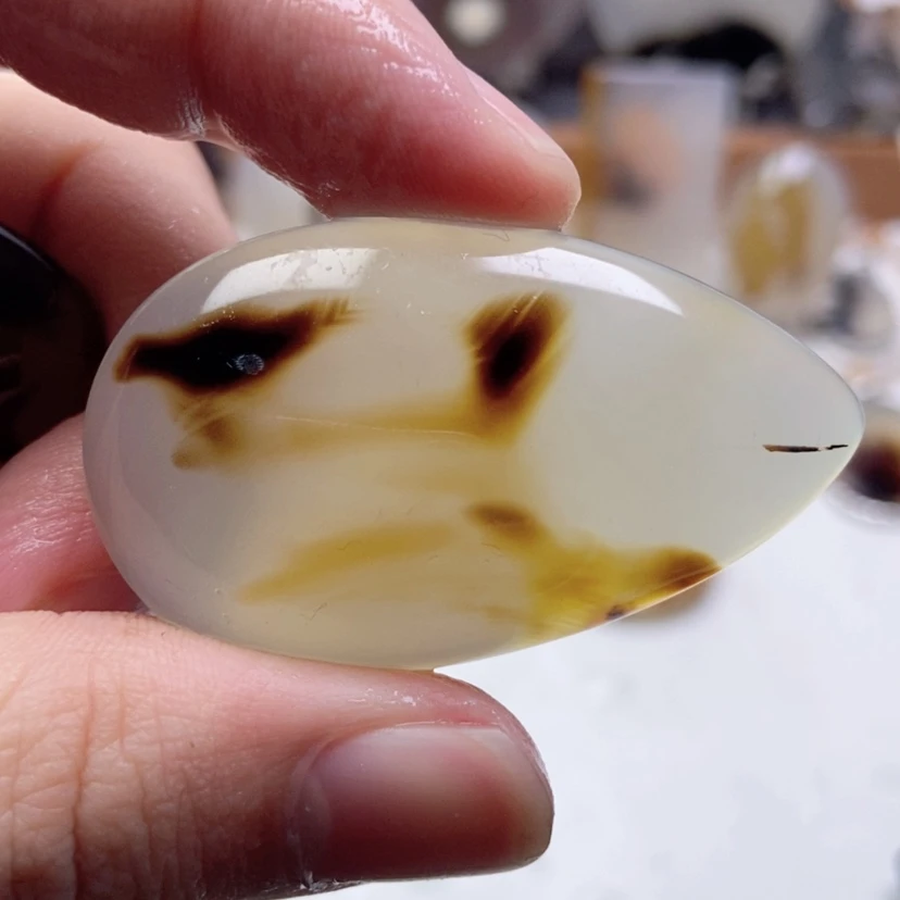 【闪购商品】玛瑙/玉髓颈饰未镶嵌穿**空