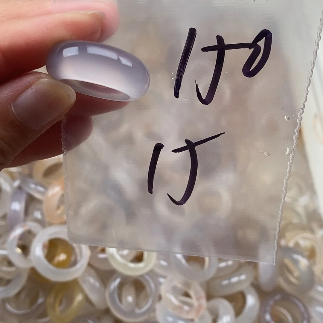 未镶嵌戒指玛瑙/玉髓