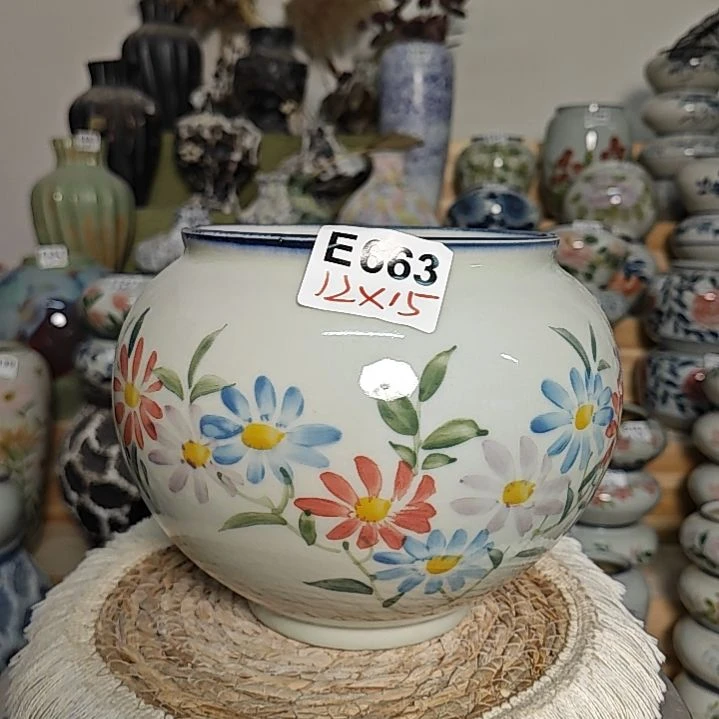 有孔 景德镇纯手工制作 E663
