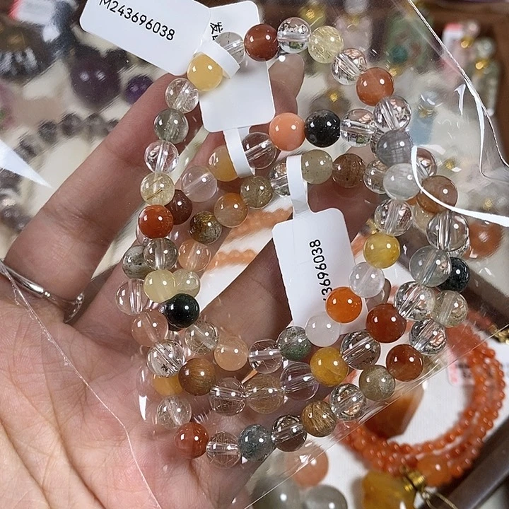 水晶珠宝半成品未镶嵌光**足