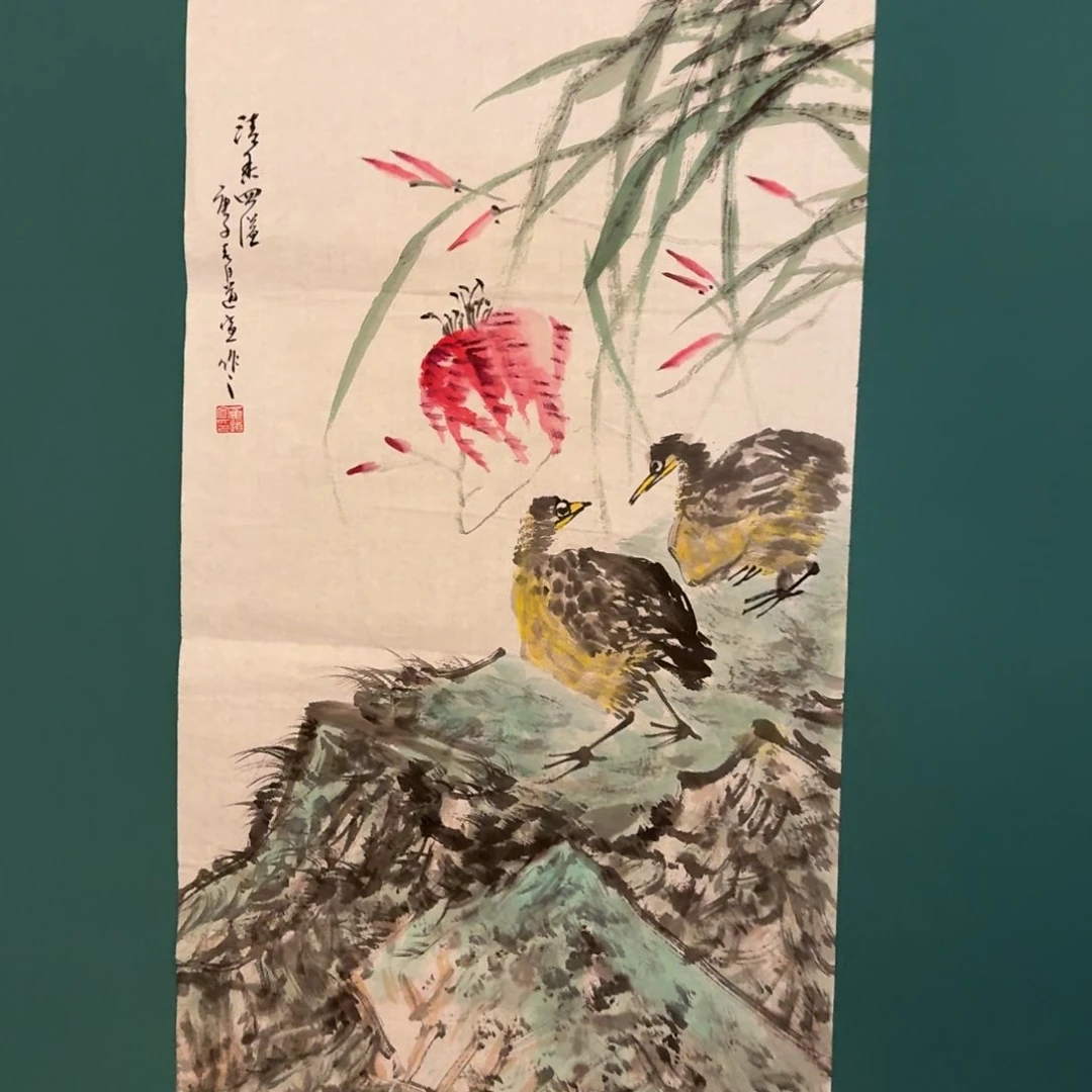 国画董老师作品画作