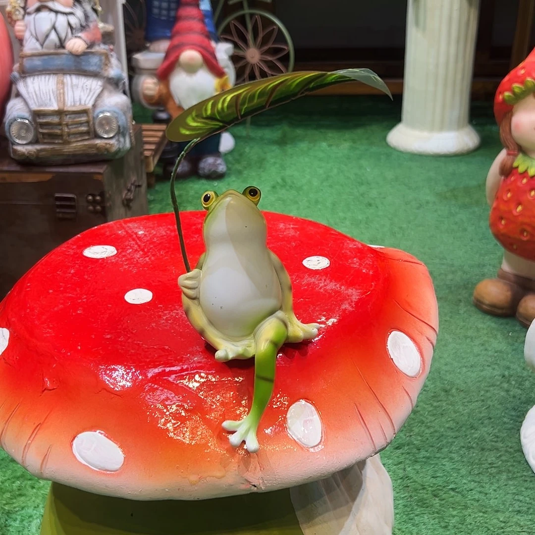花园摆件红红火火