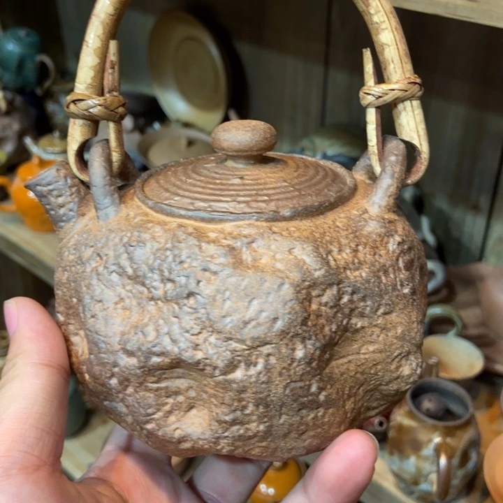 柴烧老岩泥高端茶器