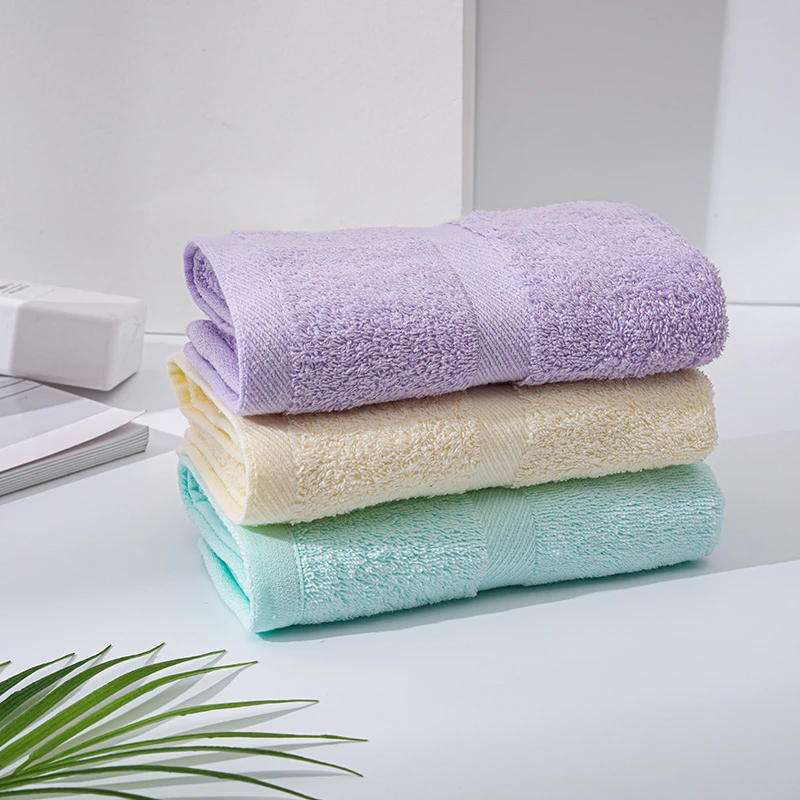 UCHINO/内野舒芙蕾毛巾面巾纯棉柔软成人日常生活家用纯色情侣