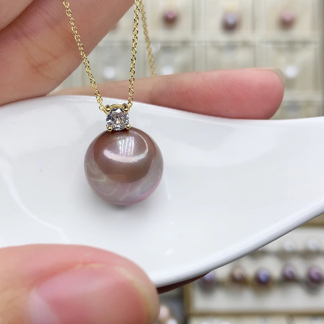 淡水珍珠颈饰合金