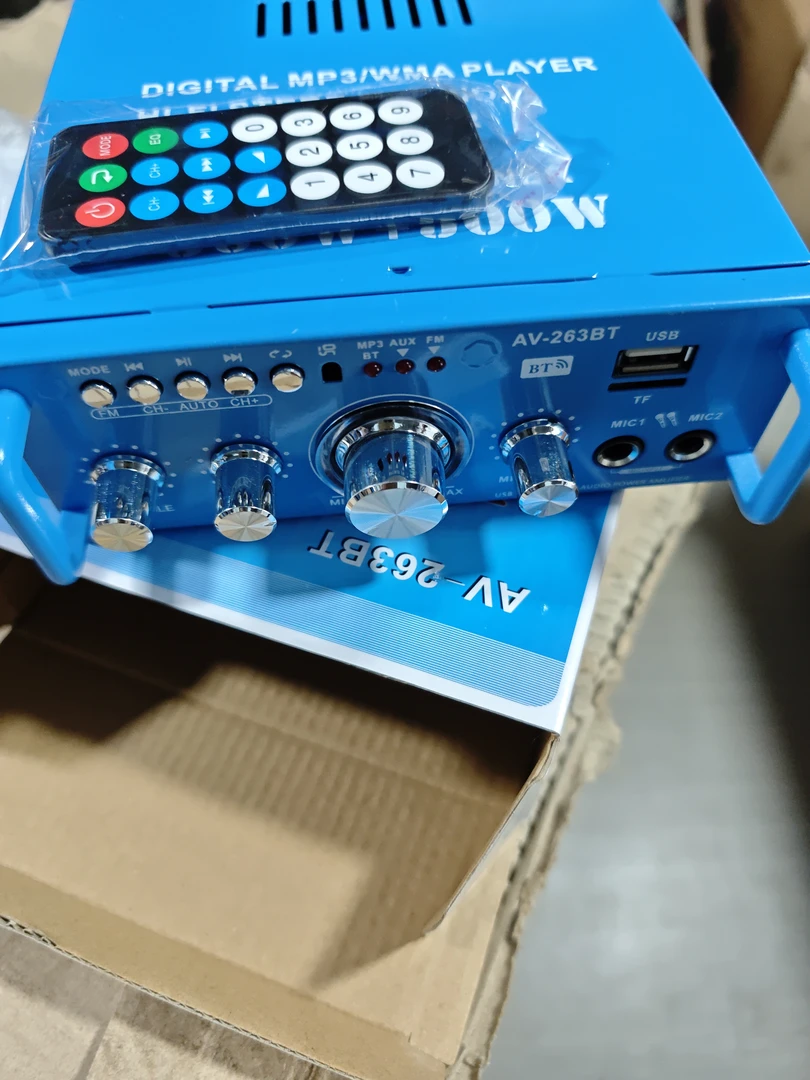 未拆封 12V,220V蓝牙功放音箱功放全新。