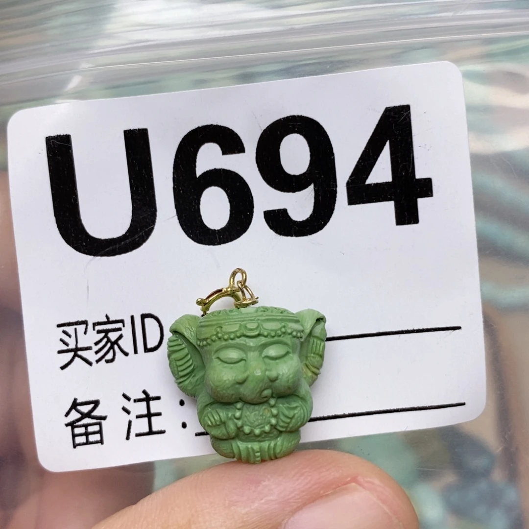 未镶嵌绿松石配饰