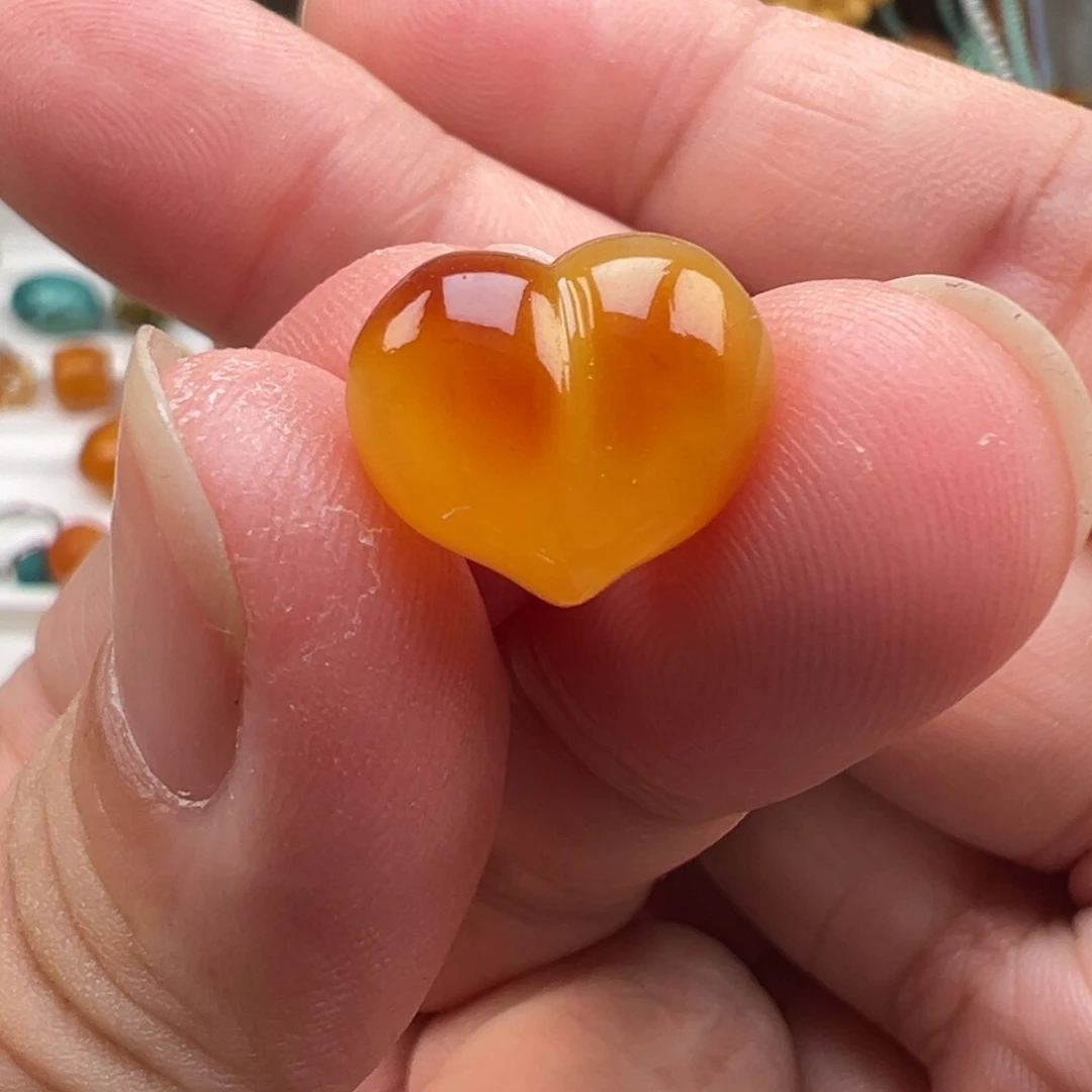 琥珀未镶嵌吊坠(不含链)