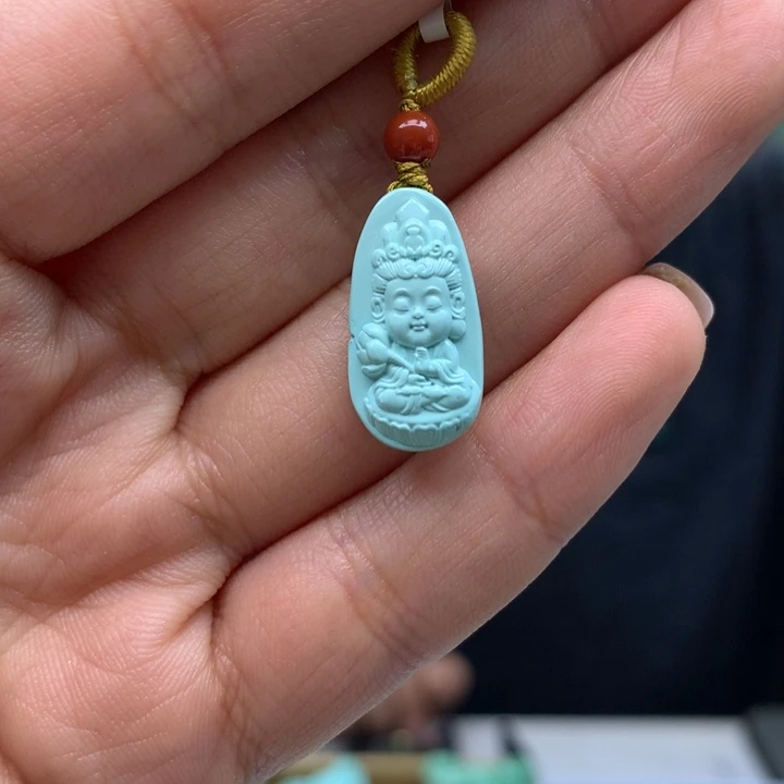 绿松石未镶嵌配饰