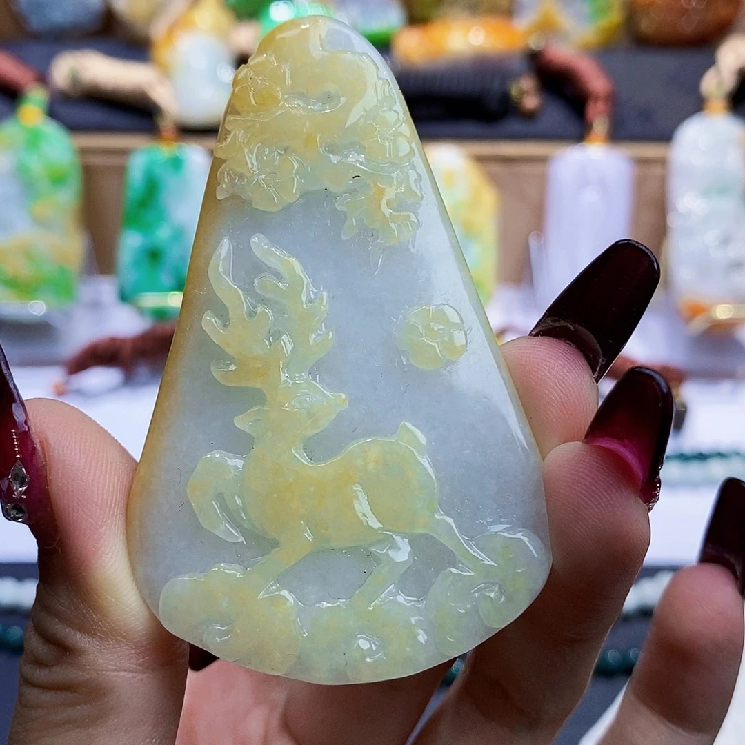 定制翡翠未镶嵌翡翠A货