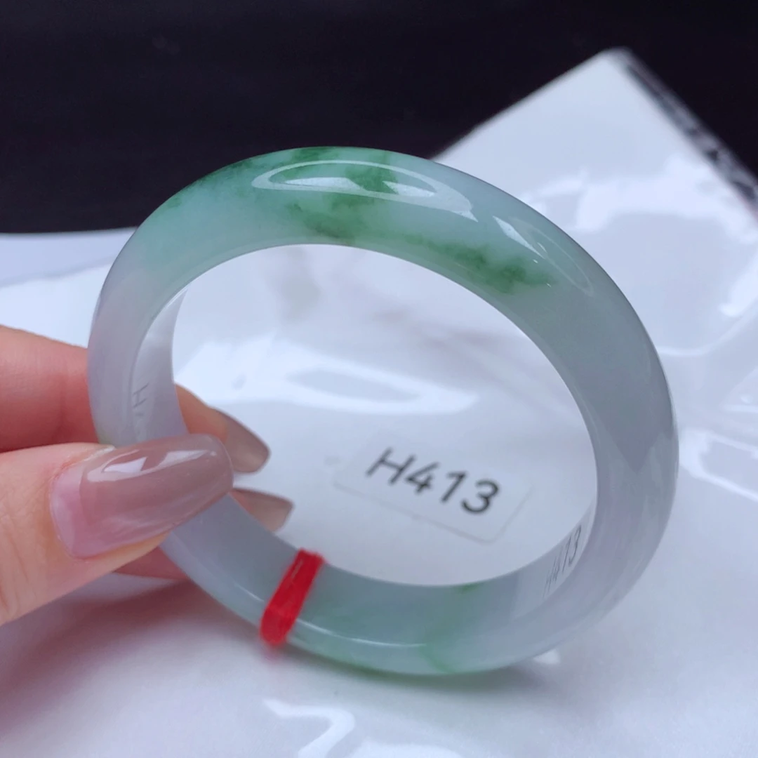 翡翠手镯未镶嵌手镯56