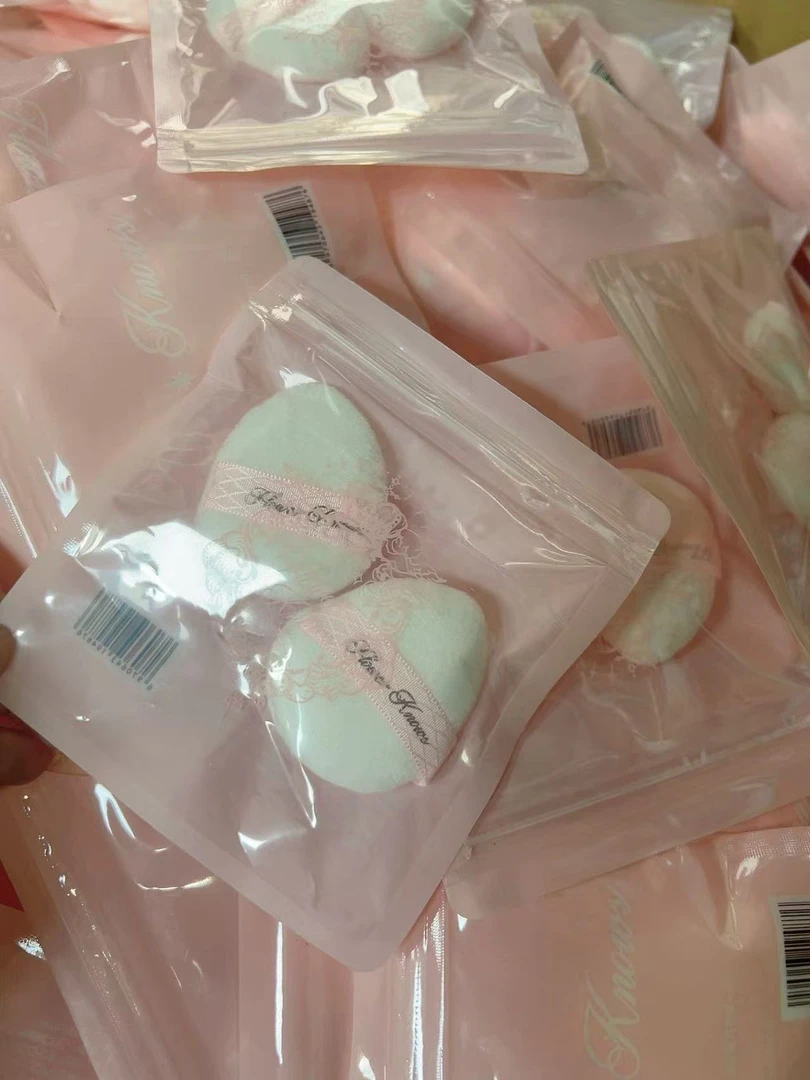 花清爽小拇指粉扑(两包)