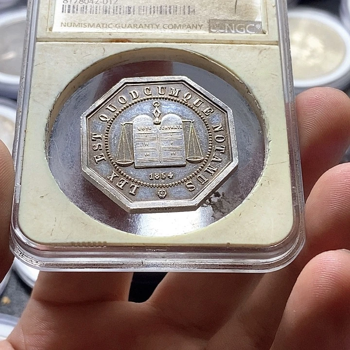 法国银币高浮雕15克