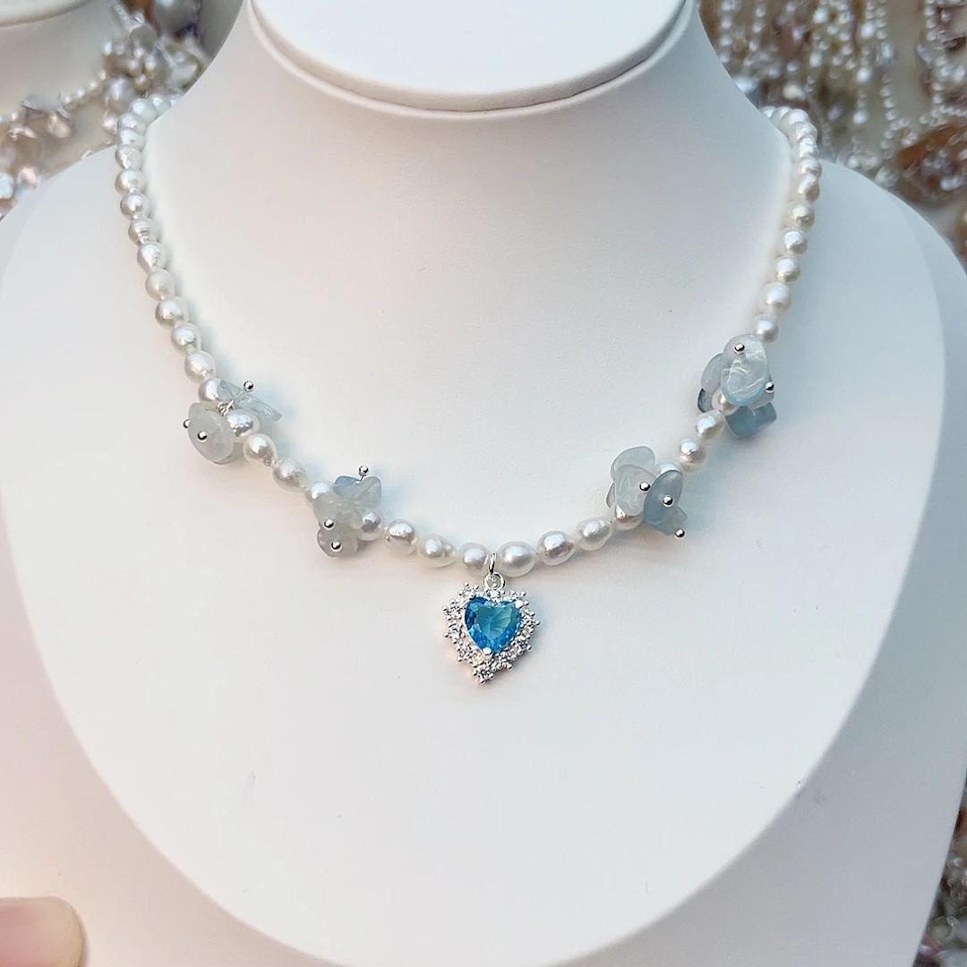 未镶嵌淡水珍珠颈饰