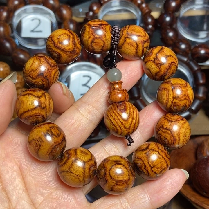 黄花梨/降香黄檀海南对眼加鬼脸尺寸2.0