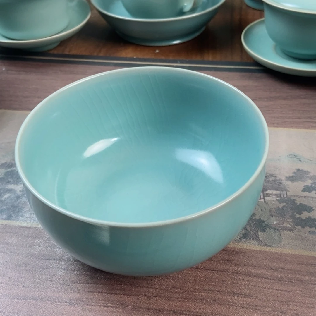 摆件瓷原产地原矿汝瓷～茶器