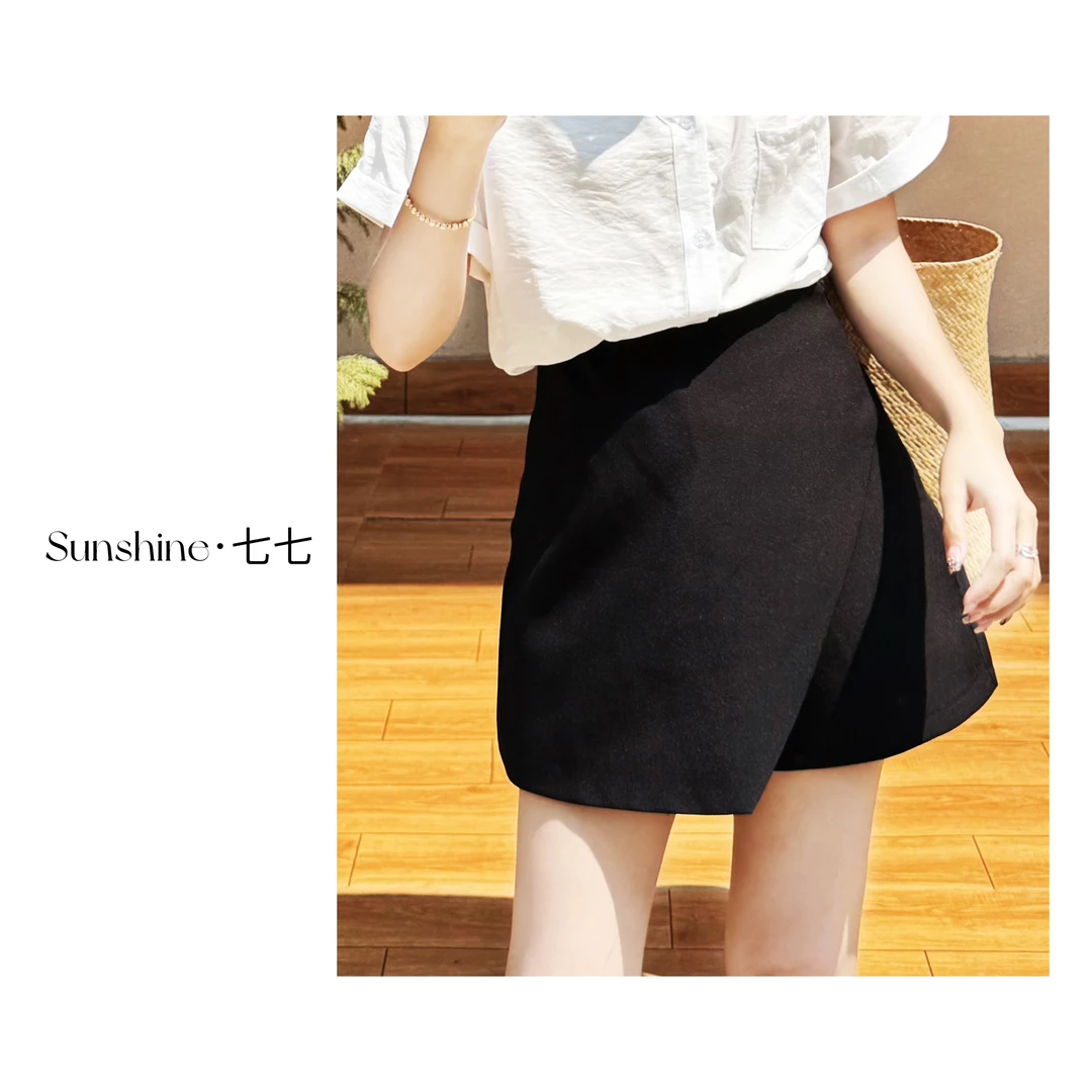 Sunshine【藏肉裤裙】时尚百搭简约高质西装夏季裤裙短裤