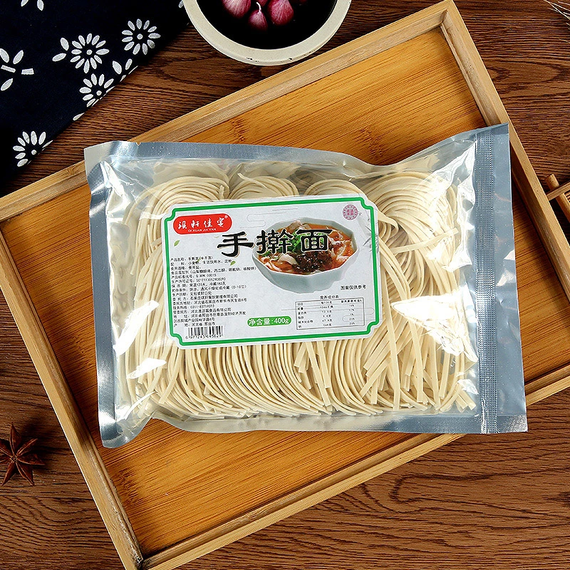 【琪轩佳宴】刀削风味面手擀风味面筋道爽滑细腻面条400g/袋