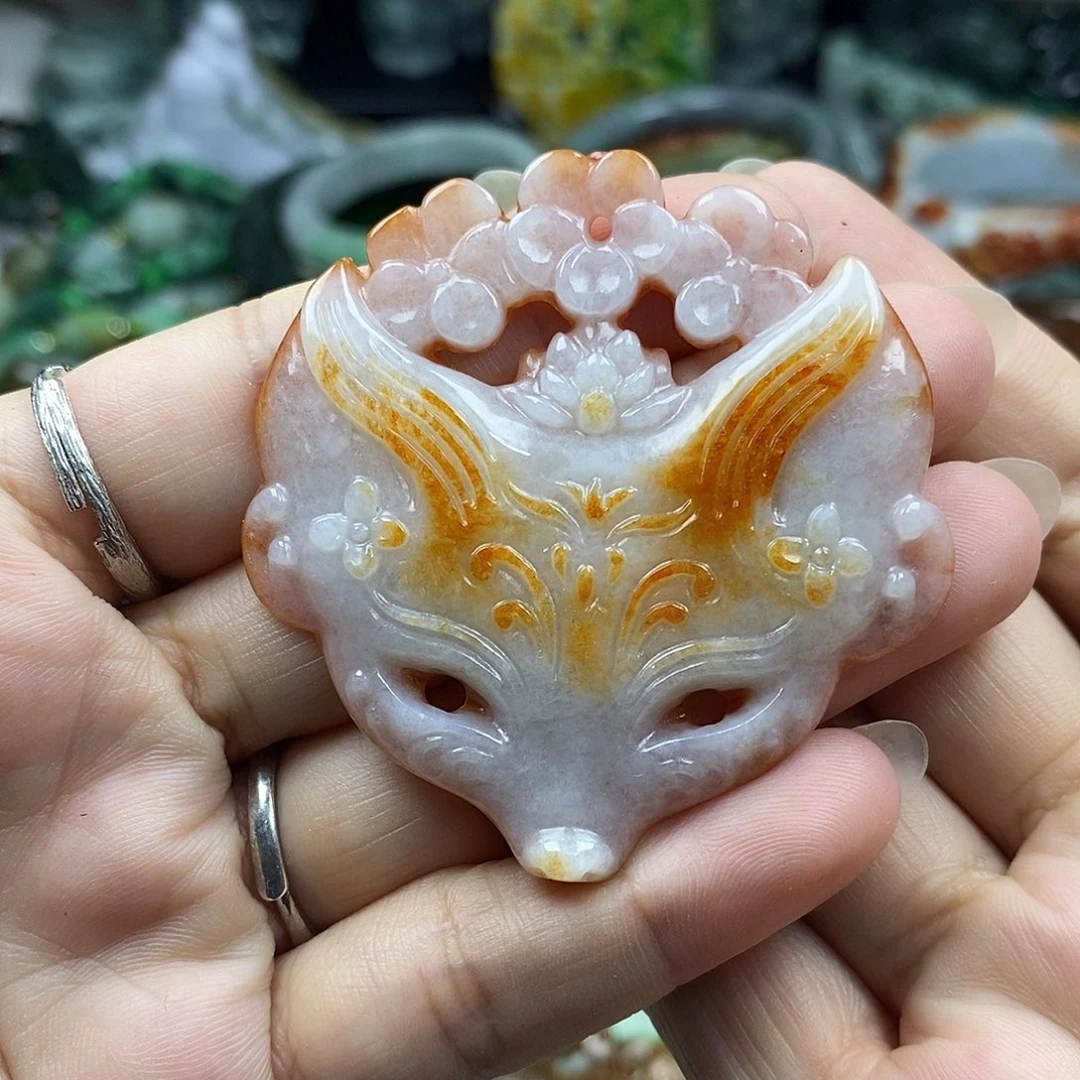 颈饰未镶嵌翡翠牌子