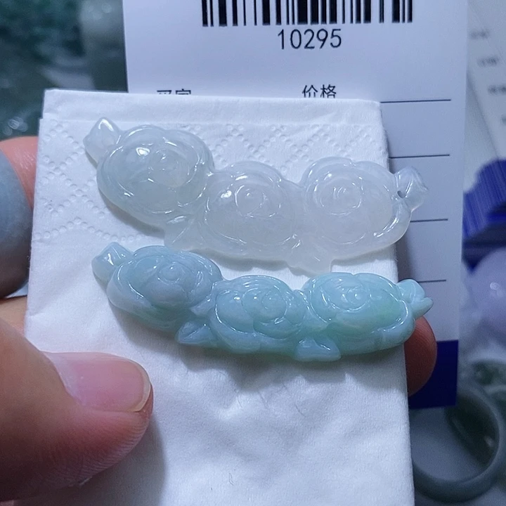@***@翡翠未镶嵌颈饰天光墟翡翠市场现金代购