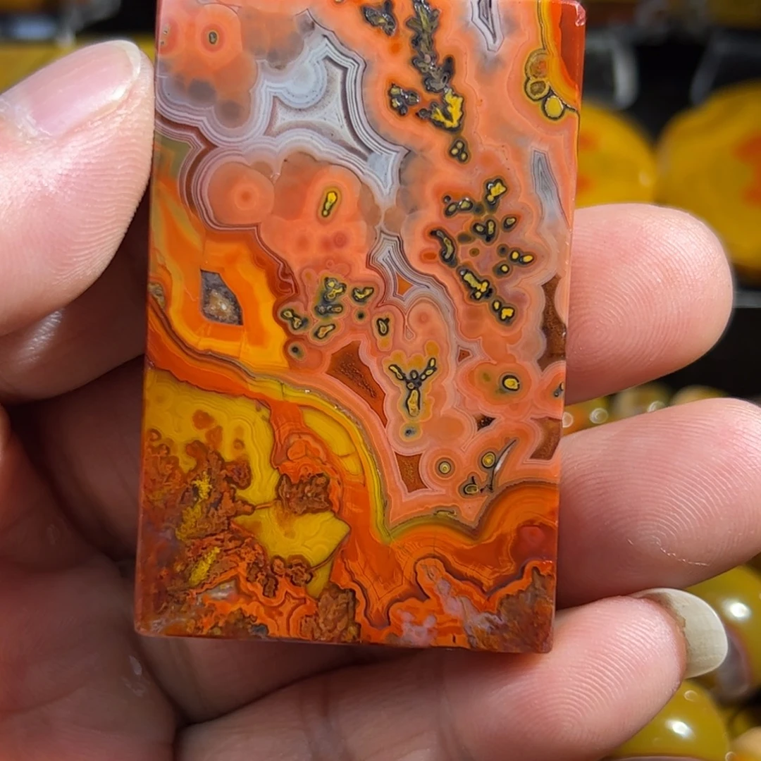 太***花玛瑙/玉髓合金颈饰