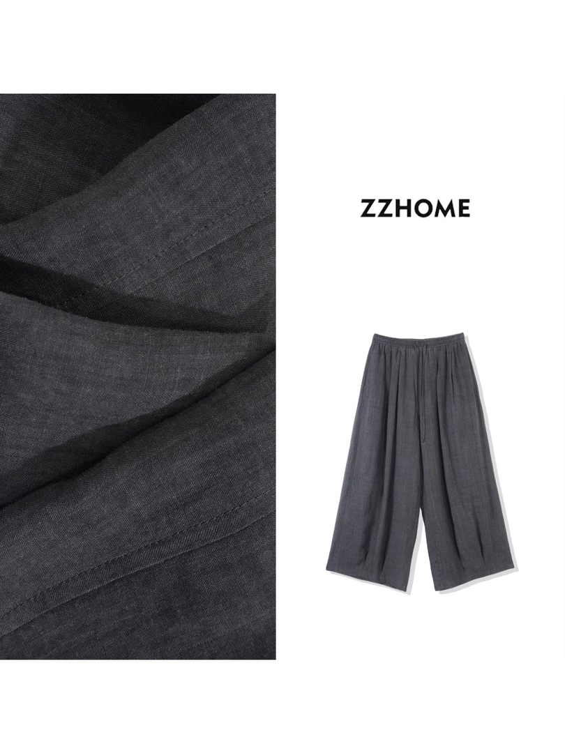 ZOZO HOME ｜可持续时髦悬垂立裁9分空气裤q171241p