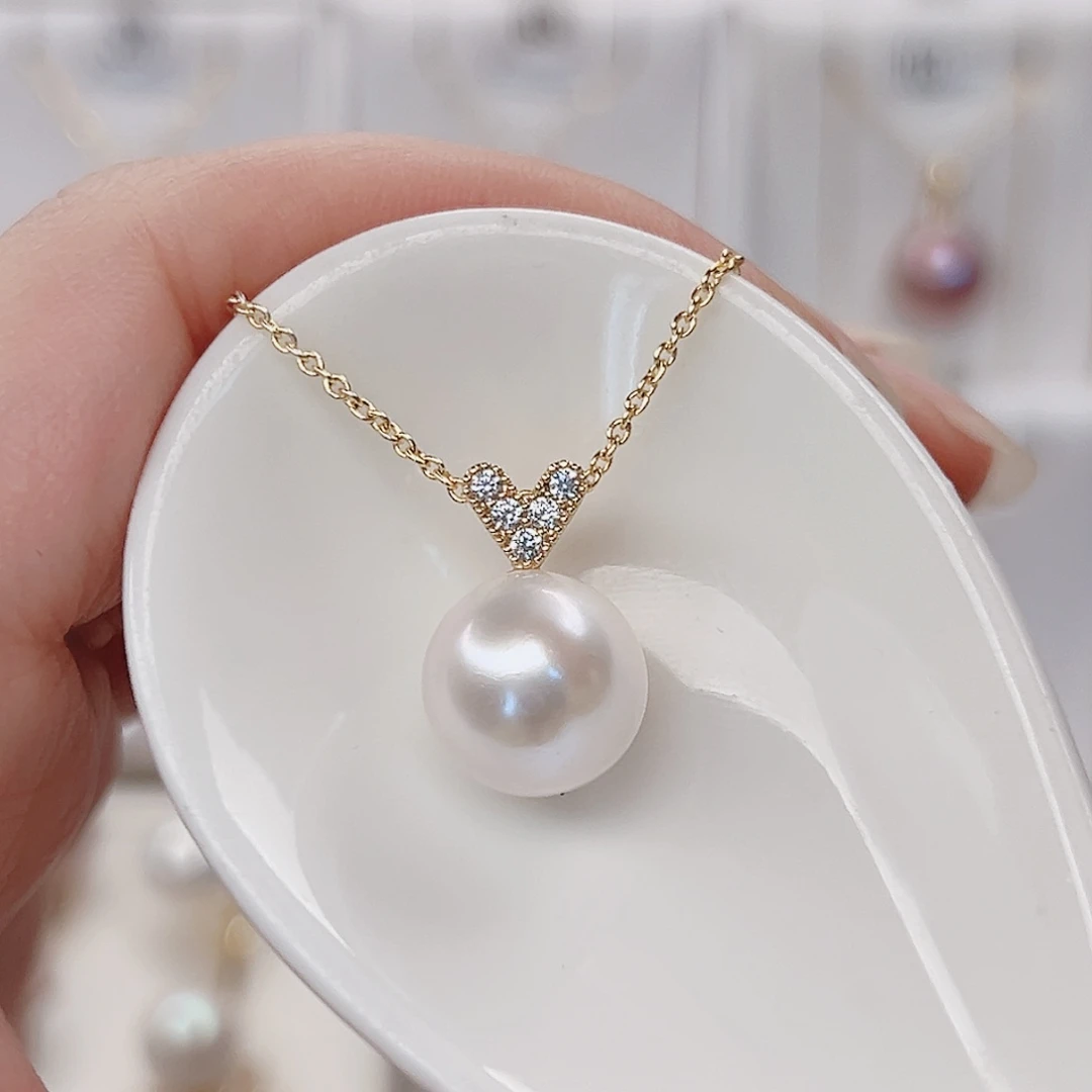 淡水珍珠未镶嵌吊坠(赠链)