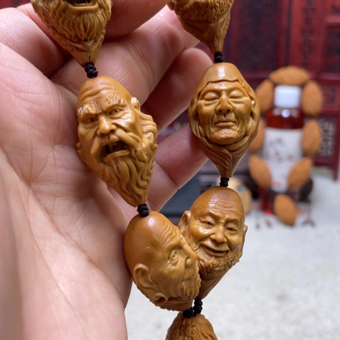 橄榄核吊坠橄榄核雕