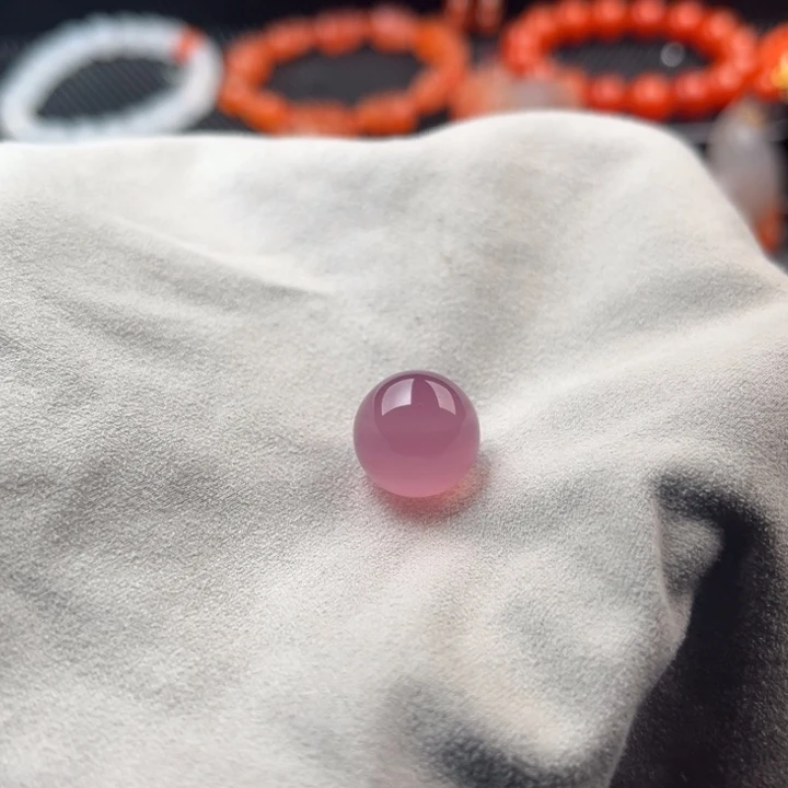 南红玛瑙珠子未镶嵌旭**风