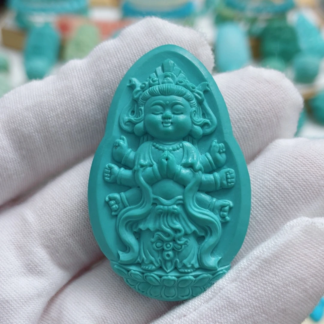 绿松石未镶嵌珠宝奇石