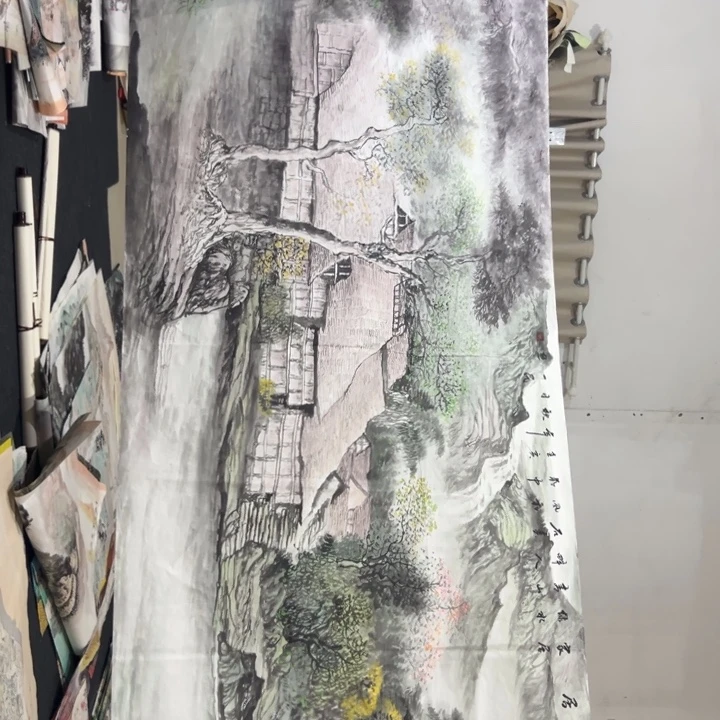 尚谷里画年画画画