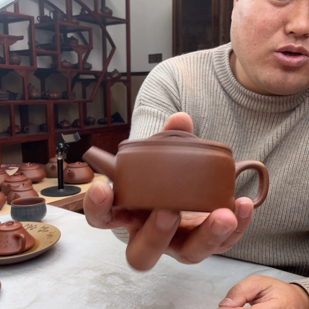 紫砂茶壶微瑕：狂盖150cc