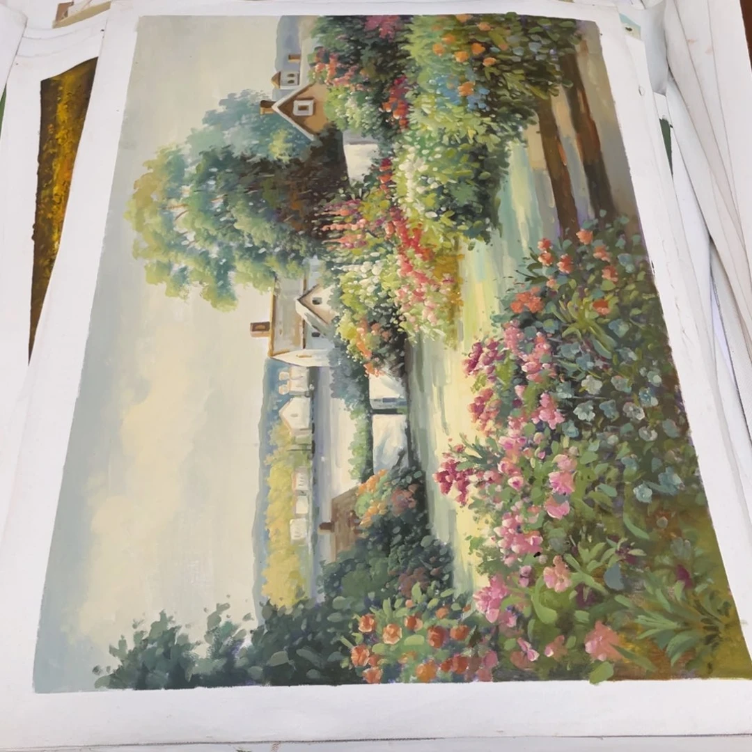 油画油画作品入选6090