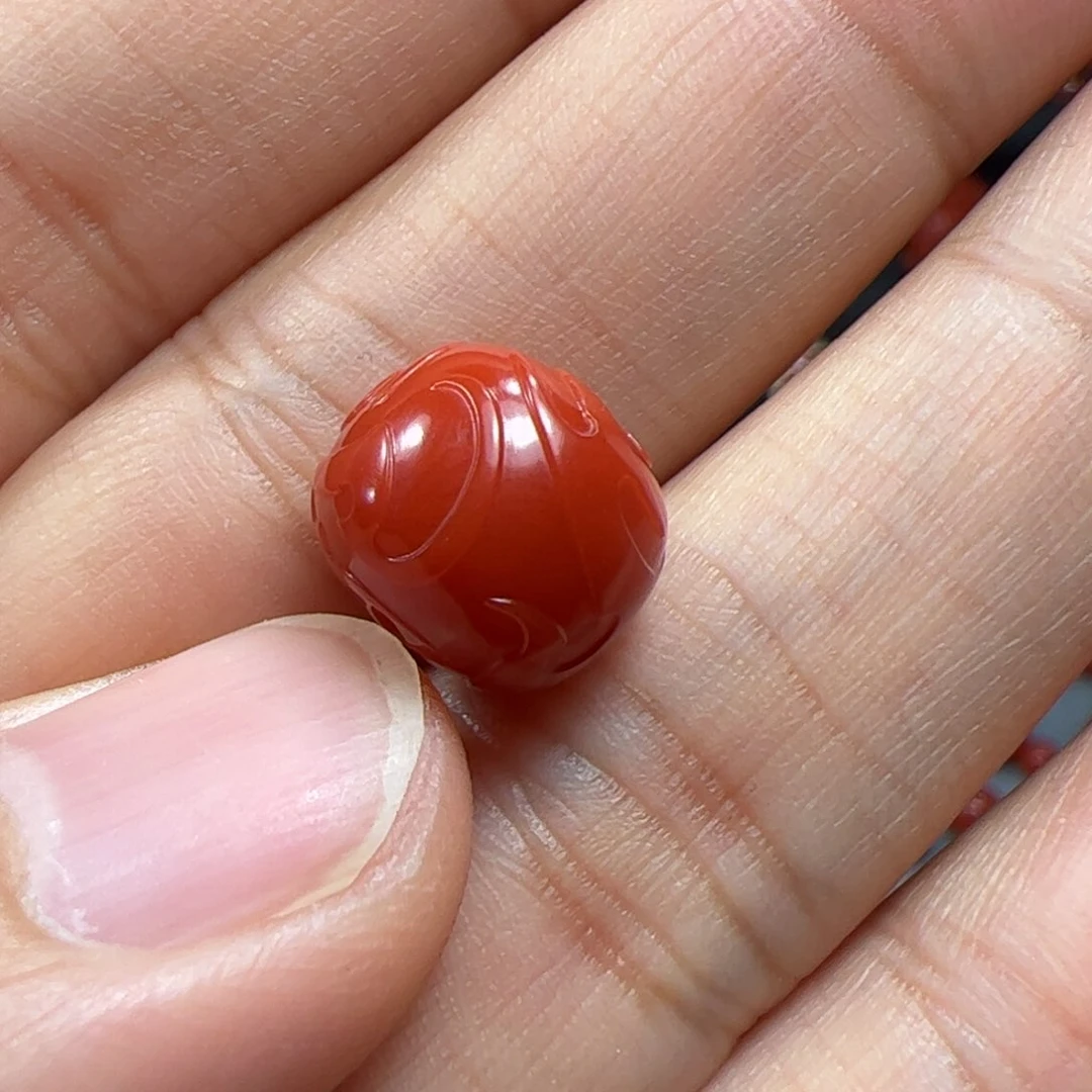 南红玛瑙珠子未镶嵌