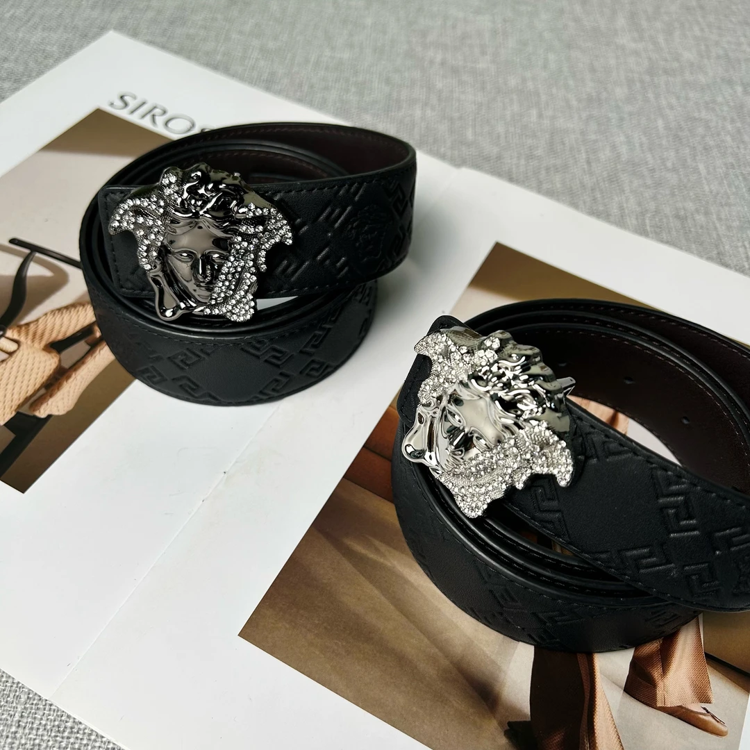 centrekoala男士百搭时尚腰带双面真皮轻奢商务潮流男款头层腰带