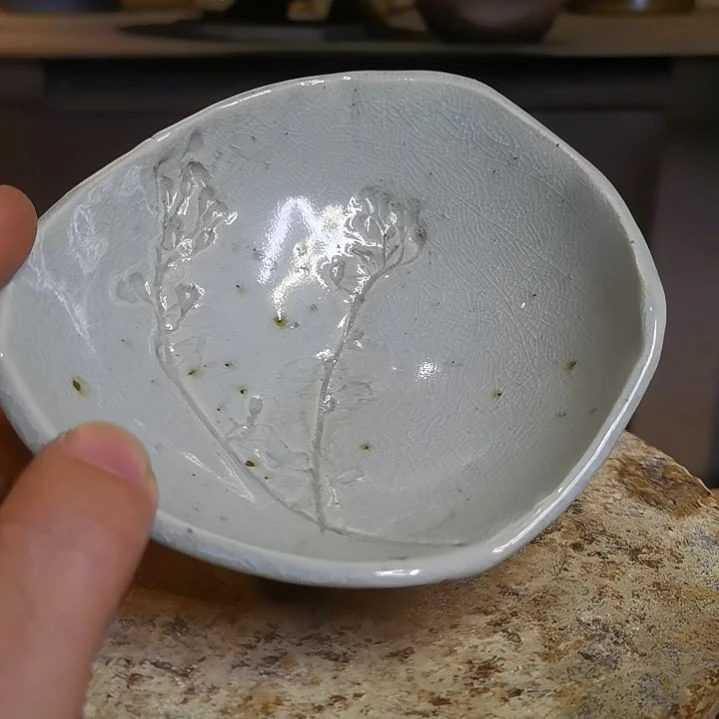 盘手工高温原矿窑变