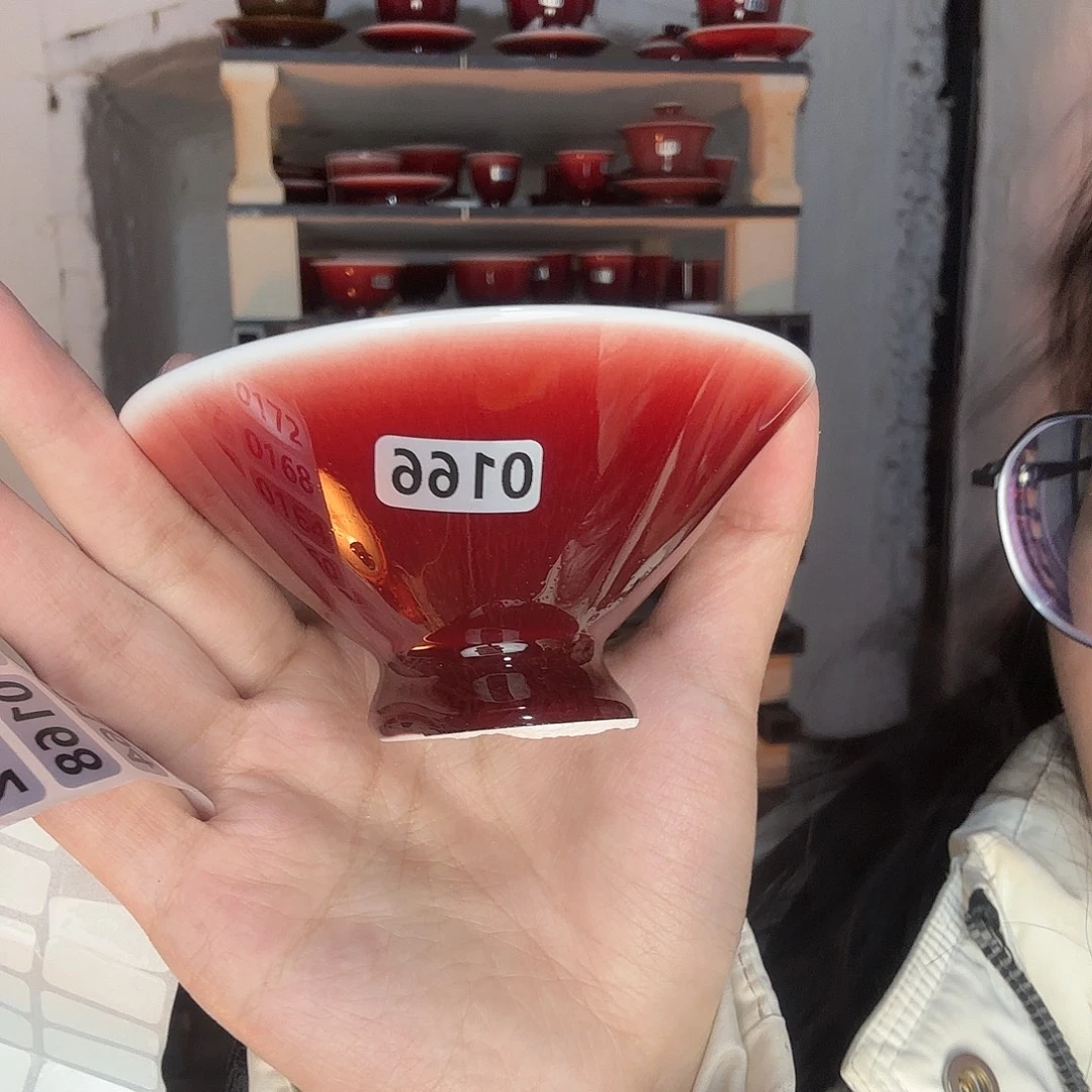 瓷片景德镇郎红陶瓷