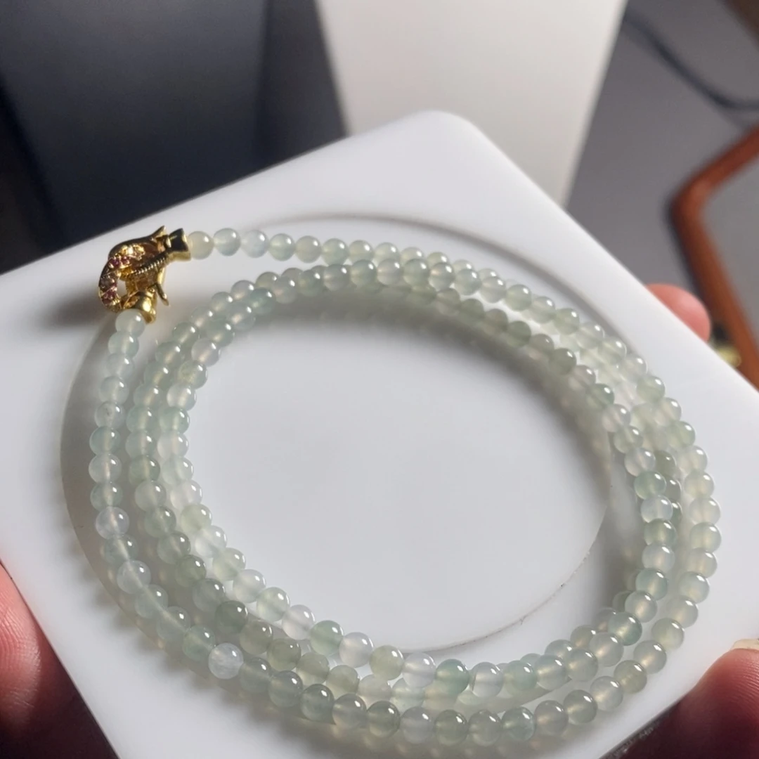 定制翡翠未镶嵌41 缅甸翡翠A货卡4.0