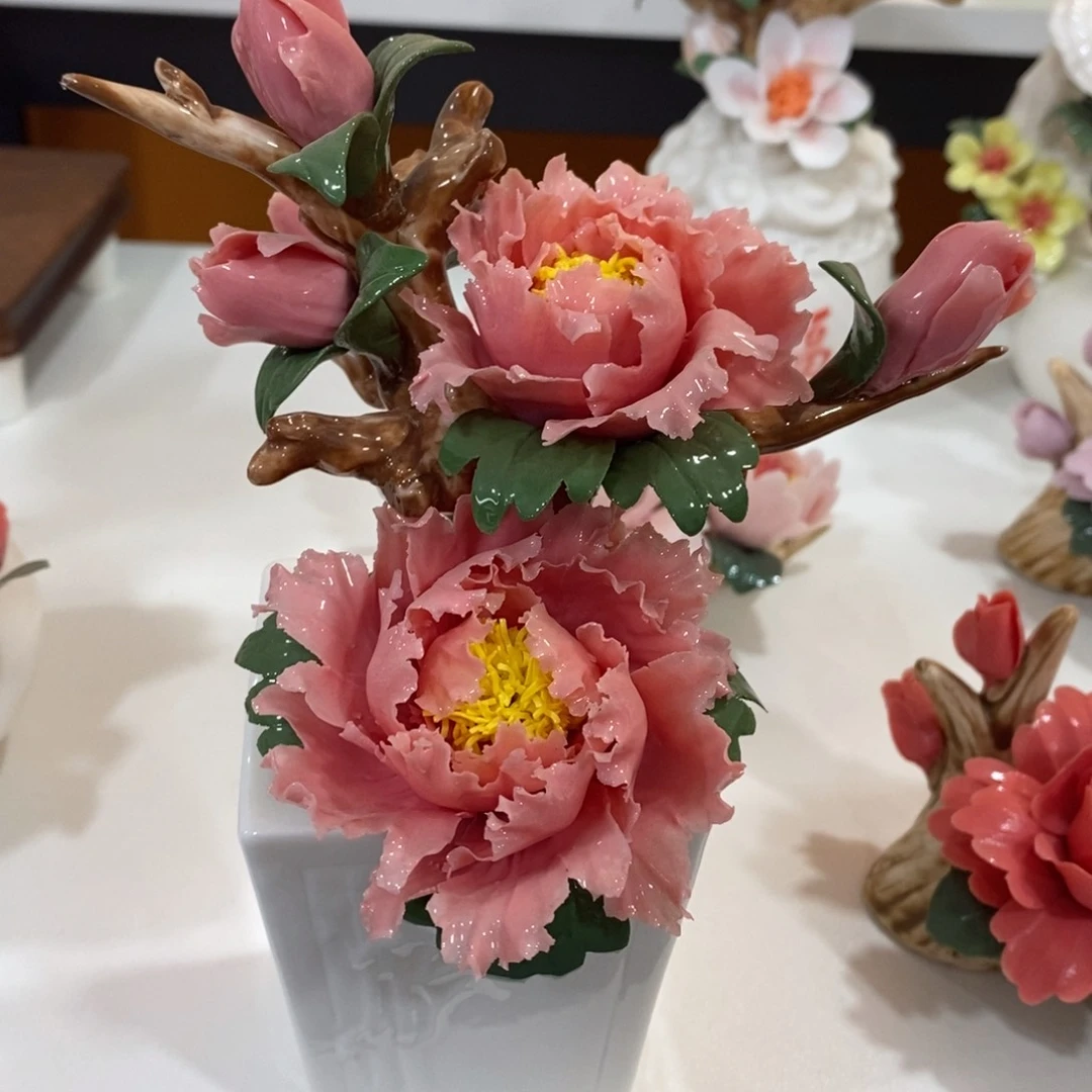 瓷片陶瓷工艺品摆件