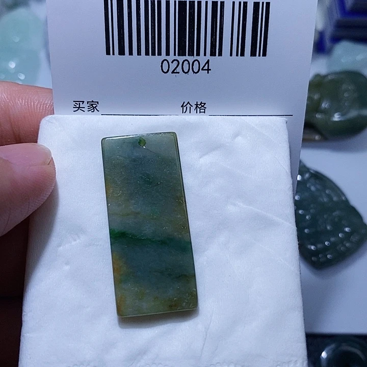 翡翠未镶嵌颈饰天光墟翡翠市场现金代购