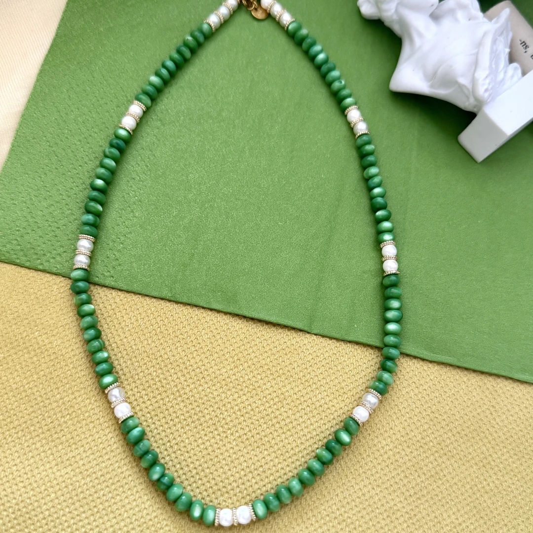 钛钢项链 钛钢项链 LARVINA法式百搭原创项链