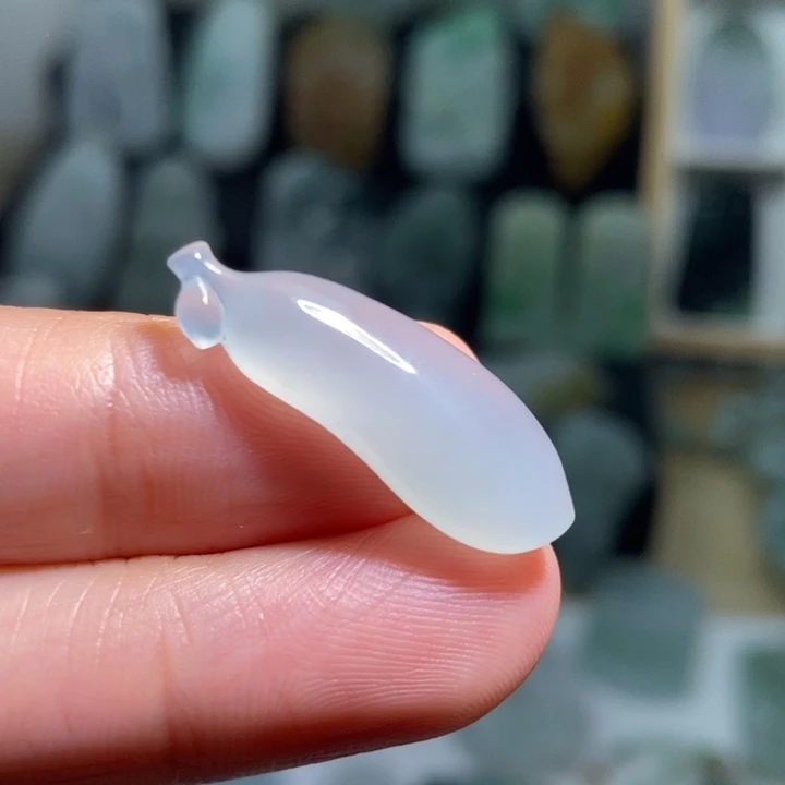 定制翡翠未镶嵌福瓜